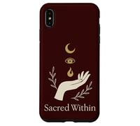 Symbole Magique de Lune sacrée Occulte Gothique sorcière Coque pour iPhone XS Max