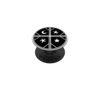 Symbole Mapuche Wenufoye PopSockets PopGrip Adhésif
