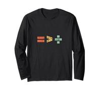 Symbole mathématique « Equality is Better Than Division Equal Rights » Manche Longue