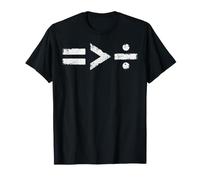 Symbole mathématique « Equality is Better Than Division Equal Rights » T-Shirt