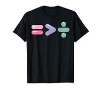Symbole mathématique « Equality is Better Than Division Equal Rights » T-Shirt