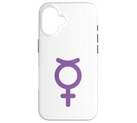 Symbole Mercure Fun - Planète Astrologie Astrologique Zodiaque Coque pour iPhone 16