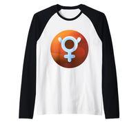 Symbole Mercure Fun - Planète Astrologie Astrologique Zodiaque Manche Raglan