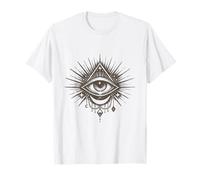Symbole Mystique Vintage ésotérique œil omnidirectionnel T-Shirt