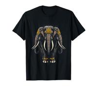 Symbole Mythe Graphique éléphant à Trois têtes Lao T-Shirt