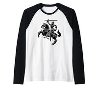 Symbole National du Drapeau de la Lituanie Manche Raglan
