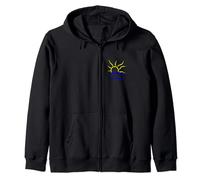Symbole naturiste nudiste Logo Sweat à Capuche
