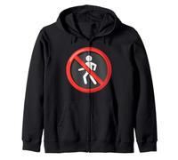 Symbole « No People No Walking » Sweat à Capuche