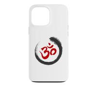 Symbole Ohm/Om/Aum Yoga Débutant Méditation Design Coque pour iPhone 13 Pro Max