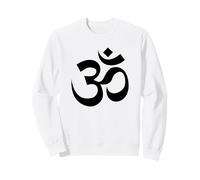 Symbole Om Aum Méditation spirituelle Sacrée Zen Art Sweatshirt