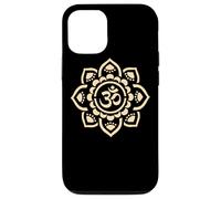Symbole Om Aum Ohm Hindou Mandala Yoga Méditation Namaste Coque pour iPhone 12/12 Pro