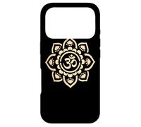 Symbole Om Aum Ohm Hindou Mandala Yoga Méditation Namaste Coque pour iPhone 17 Pro