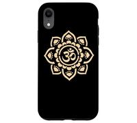 Symbole Om Aum Ohm Hindou Mandala Yoga Méditation Namaste Coque pour iPhone XR