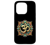 Symbole Om Namaste Aum Ohm Hindou Zen Tantra Yoga Day Coque pour iPhone 15 Pro