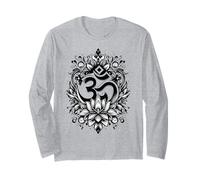 Symbole Om Namaste Aum Ohm Hindou Zen Tantra Yoga Day Manche Longue