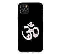 Symbole Om Yoga Lapin Aum Méditation Drôle Coque pour iPhone 11 Pro Max