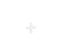 Symbole + Ou X (Plus Ou Multiplié) Mdf Blanc 11 Cm