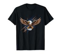 Symbole Patriotique de la liberté de l'aigle Volant T-Shirt