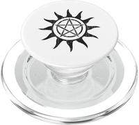 Symbole Pentacle Anti-Possession Design surnaturel PopSockets PopGrip pour MagSafe