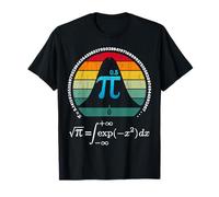 Symbole Pi de distribution normale pour les professeurs de mathématiques le jour Pi T-Shirt