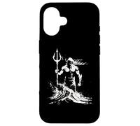 Symbole Poséidon Trident Dieu Grec Neptune Sea God Coque pour iPhone 16