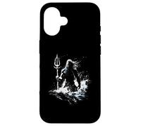 Symbole Poséidon Trident Dieu Grec Neptune Sea God Coque pour iPhone 16