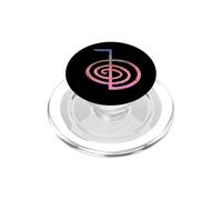Symbole Reiki Cho Ku Rei Design Coloré Distressed PopSockets PopGrip pour MagSafe
