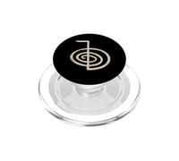 Symbole Reiki Cho Ku Rei Design Distressed PopSockets PopGrip pour MagSafe