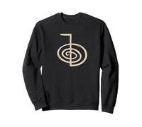 Symbole Reiki Cho Ku Rei Design Distressed Sweatshirt