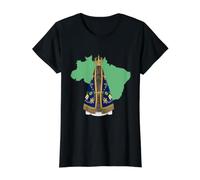 Symbole Religieux Notre-Dame d'Aparecida Brésil T-Shirt Graphique avec Valeur