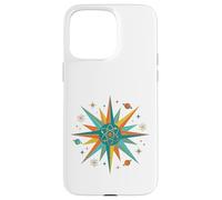 Symbole rétro Atomique Starburst Physique Science Coque pour iPhone 15 Pro Max