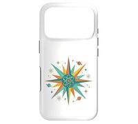 Symbole rétro Atomique Starburst Physique Science Coque pour iPhone 17 Pro