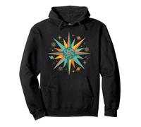 Symbole rétro Atomique Starburst Physique Science Sweat à Capuche