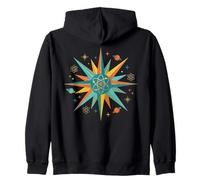 Symbole rétro Atomique Starburst Physique Science Sweat à Capuche