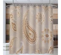 Symbole Rideau de Bain Tissu Polyester tribus africaines Anti Moisissure Imperméable Lavable Rideaux Salle de Bain ，séchage Rapide 180 x 200 cm