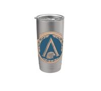 Symbole Spartiate Aigle Grec Gobelet isotherme en acier inoxydable double paroi
