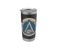 Symbole Spartiate Aigle Grec Gobelet isotherme en acier inoxydable double paroi