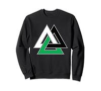 Symbole Spirituel de la Trinité Celtique : Terre, Soleil, Lune, Nature Sweatshirt