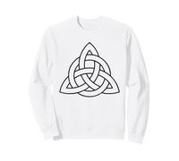 Symbole Spirituel de la Trinité Celtique : Terre, Soleil, Lune, Nature Sweatshirt