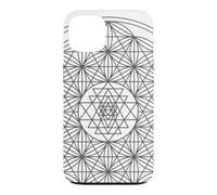 Symbole Sri Yantra/Sri Chakra, méditation, Yoga, Travail énergétique Coque pour iPhone 13