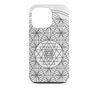 Symbole Sri Yantra/Sri Chakra, méditation, Yoga, Travail énergétique Coque pour iPhone 13 Pro