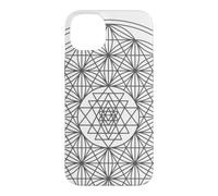 Symbole Sri Yantra/Sri Chakra, méditation, Yoga, Travail énergétique Coque pour iPhone 14 Plus