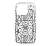 Symbole Sri Yantra/Sri Chakra, méditation, Yoga, Travail énergétique Coque pour iPhone 14 Pro