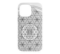 Symbole Sri Yantra/Sri Chakra, méditation, Yoga, Travail énergétique Coque pour iPhone 14 Pro Max