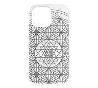 Symbole Sri Yantra/Sri Chakra, méditation, Yoga, Travail énergétique Coque pour iPhone 15 Pro Max