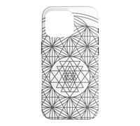 Symbole Sri Yantra/Sri Chakra, méditation, Yoga, Travail énergétique Coque pour iPhone 16 Pro
