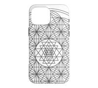Symbole Sri Yantra/Sri Chakra, méditation, Yoga, Travail énergétique Coque pour iPhone 16 Pro Max