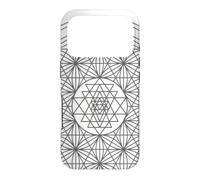 Symbole Sri Yantra/Sri Chakra, méditation, Yoga, Travail énergétique Coque pour iPhone 17 Pro