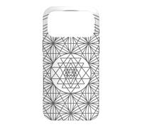 Symbole Sri Yantra/Sri Chakra, méditation, Yoga, Travail énergétique Coque pour iPhone 17 Pro Max