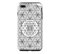 Symbole Sri Yantra/Sri Chakra, méditation, Yoga, Travail énergétique Coque pour iPhone 7 Plus/8 Plus